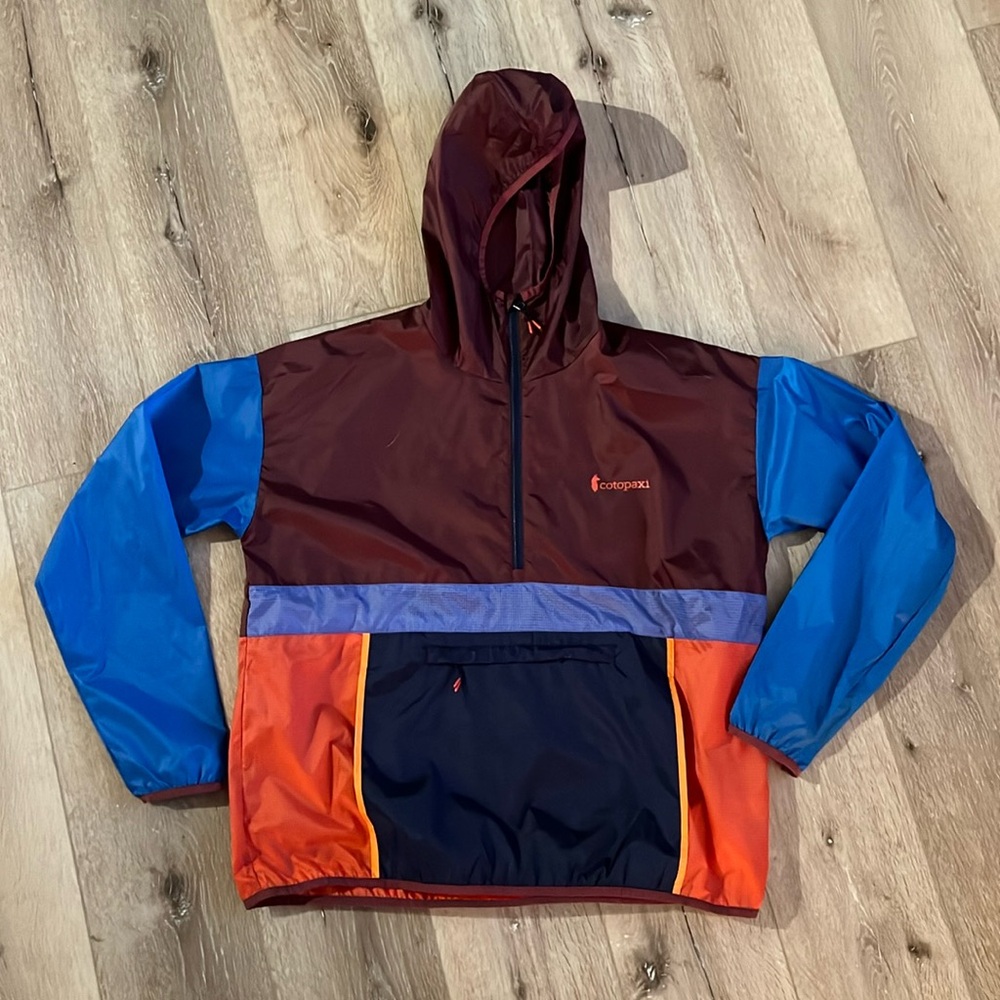 Cotopaxi ~ Teca packable half zip windbreaker jacket, retired colors, worn once